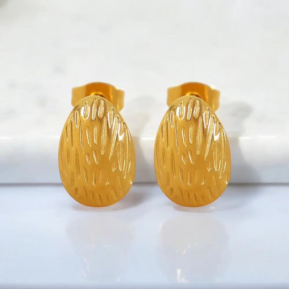 Water Drop Irregular Statement Stud Earrings dÉsirer dÉsirer