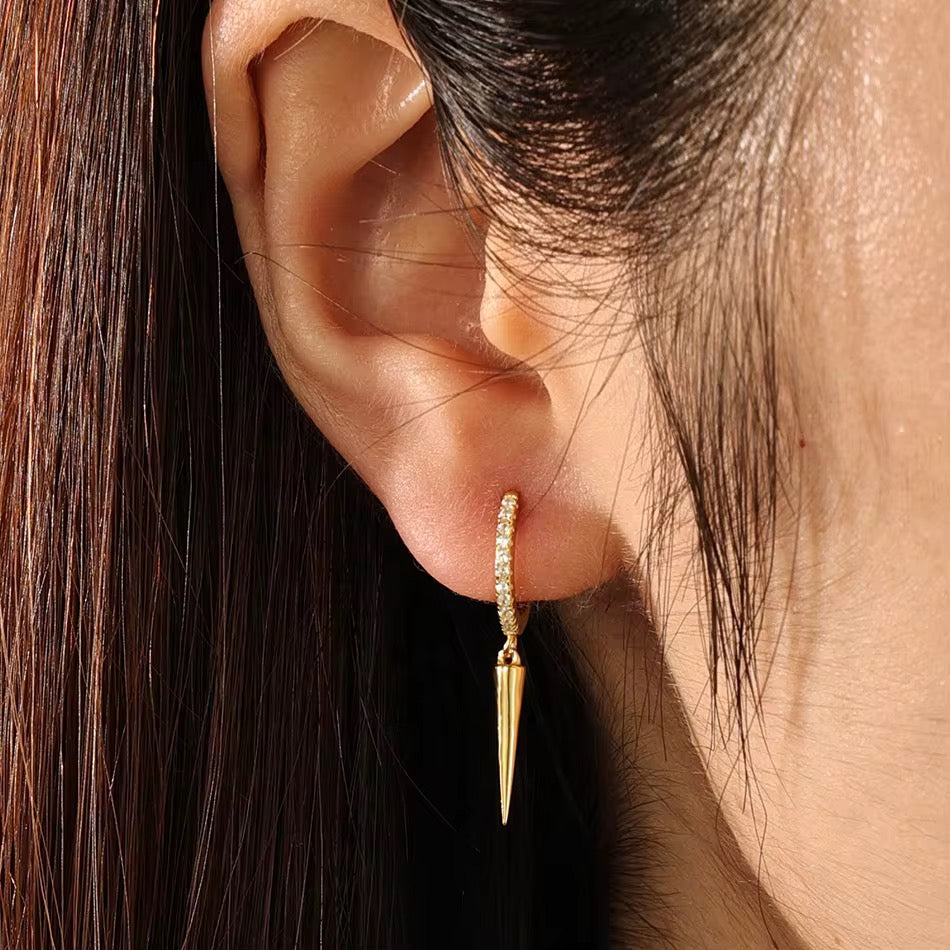 Spike Hoops Earrings dÉsirer dÉsirer