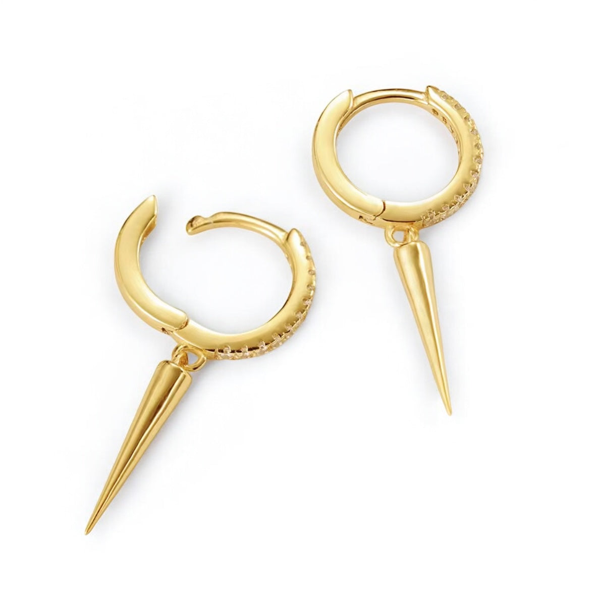 Spike Hoops Earrings dÉsirer dÉsirer