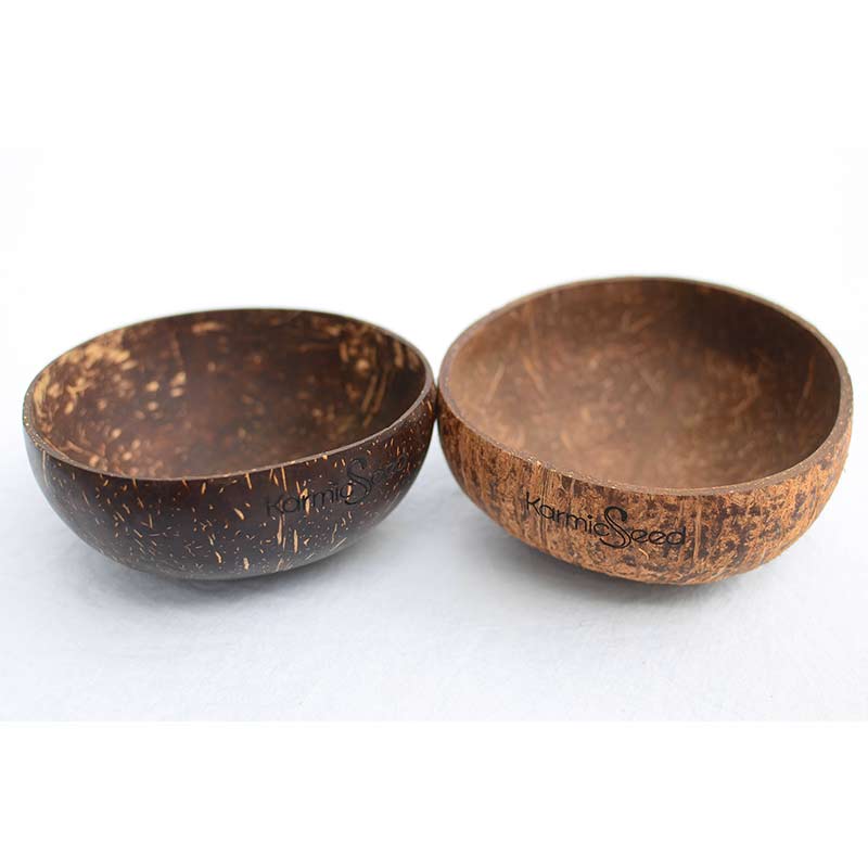 Handmade Coconut Bowls (Set of 4) DC-Karmic Seed dÉsirer