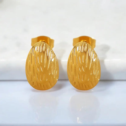 Water Drop Irregular Statement Stud Earrings dÉsirer dÉsirer