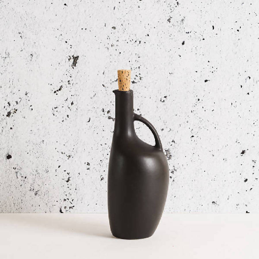 Stoneware Olive Oil Bottle | Canard 34oz DC-Powered by People dÉsirer