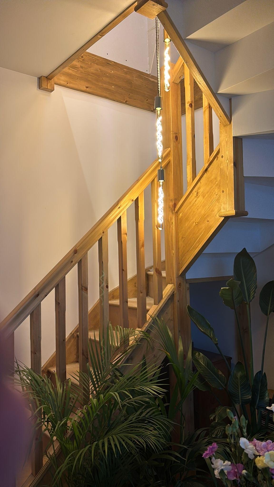 Cascade Chandelier Square 9 bulbs MooBoo Home dÉsirer