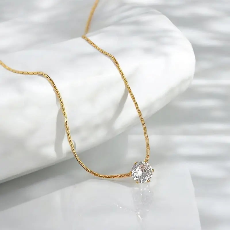 Zircon Pendant Necklace dÉsirer dÉsirer