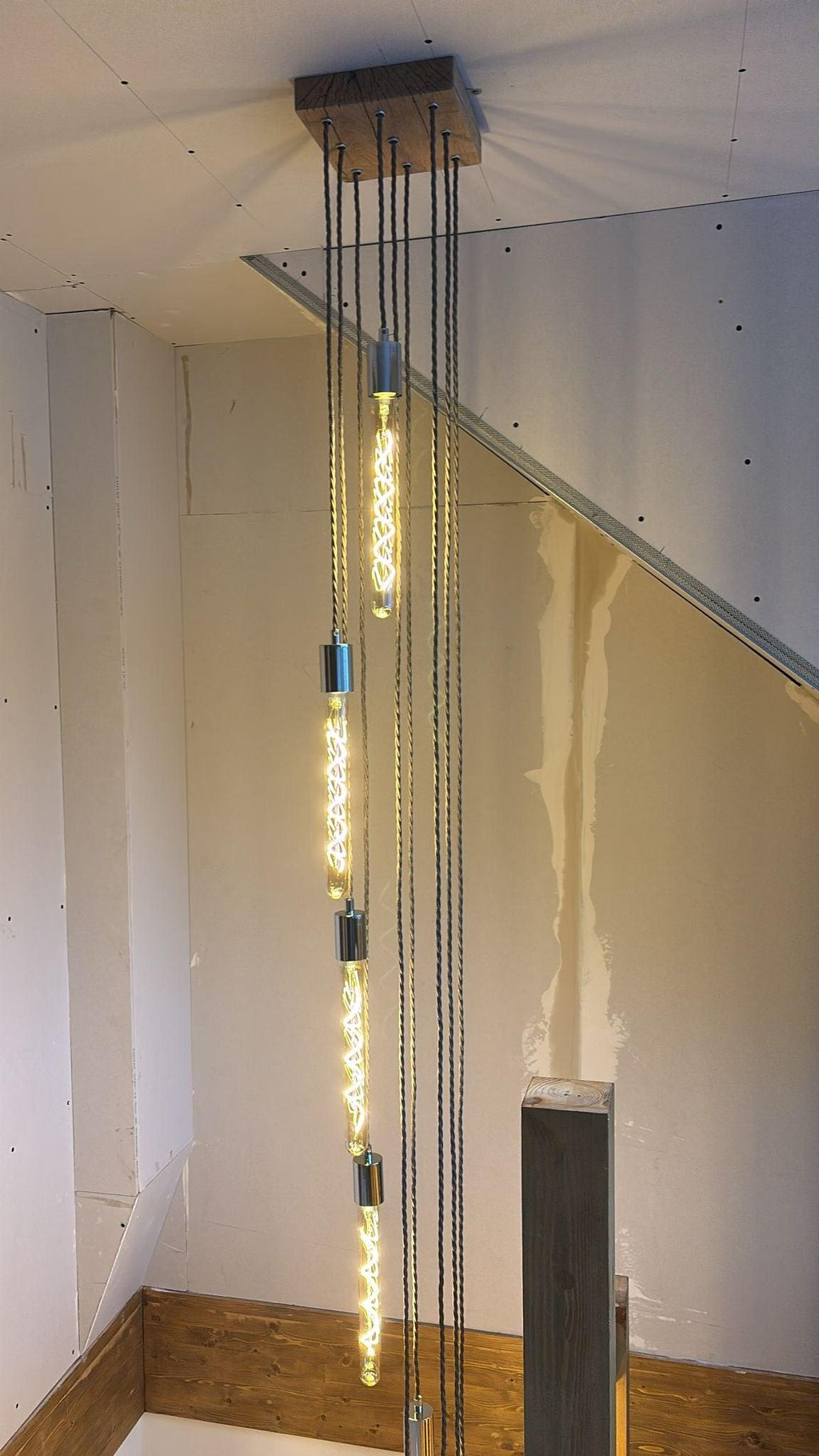 Cascade Chandelier Square 9 bulbs MooBoo Home dÉsirer