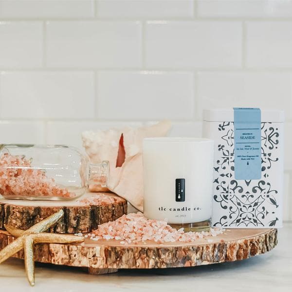 Seaside - Sea Salt Soy Candle DC-TLC Candle Co. dÉsirer