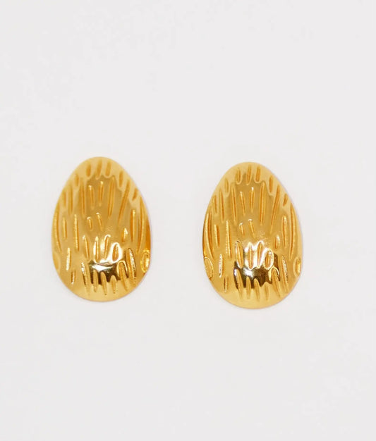 Water Drop Irregular Statement Stud Earrings dÉsirer dÉsirer