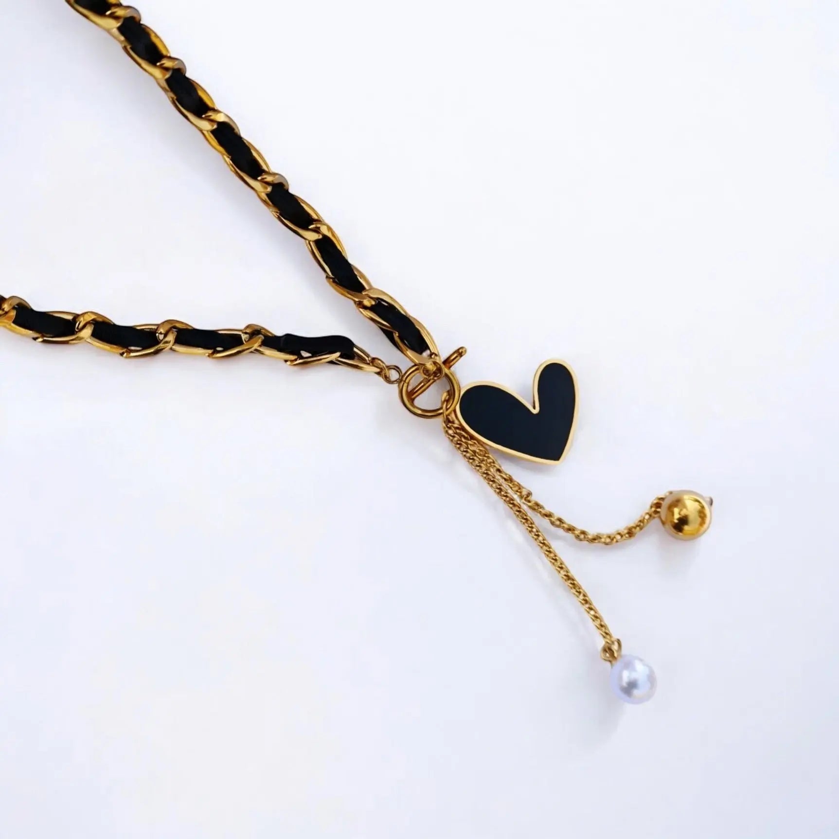 Gold Irregular Heart Pendant Necklace dÉsirer dÉsirer