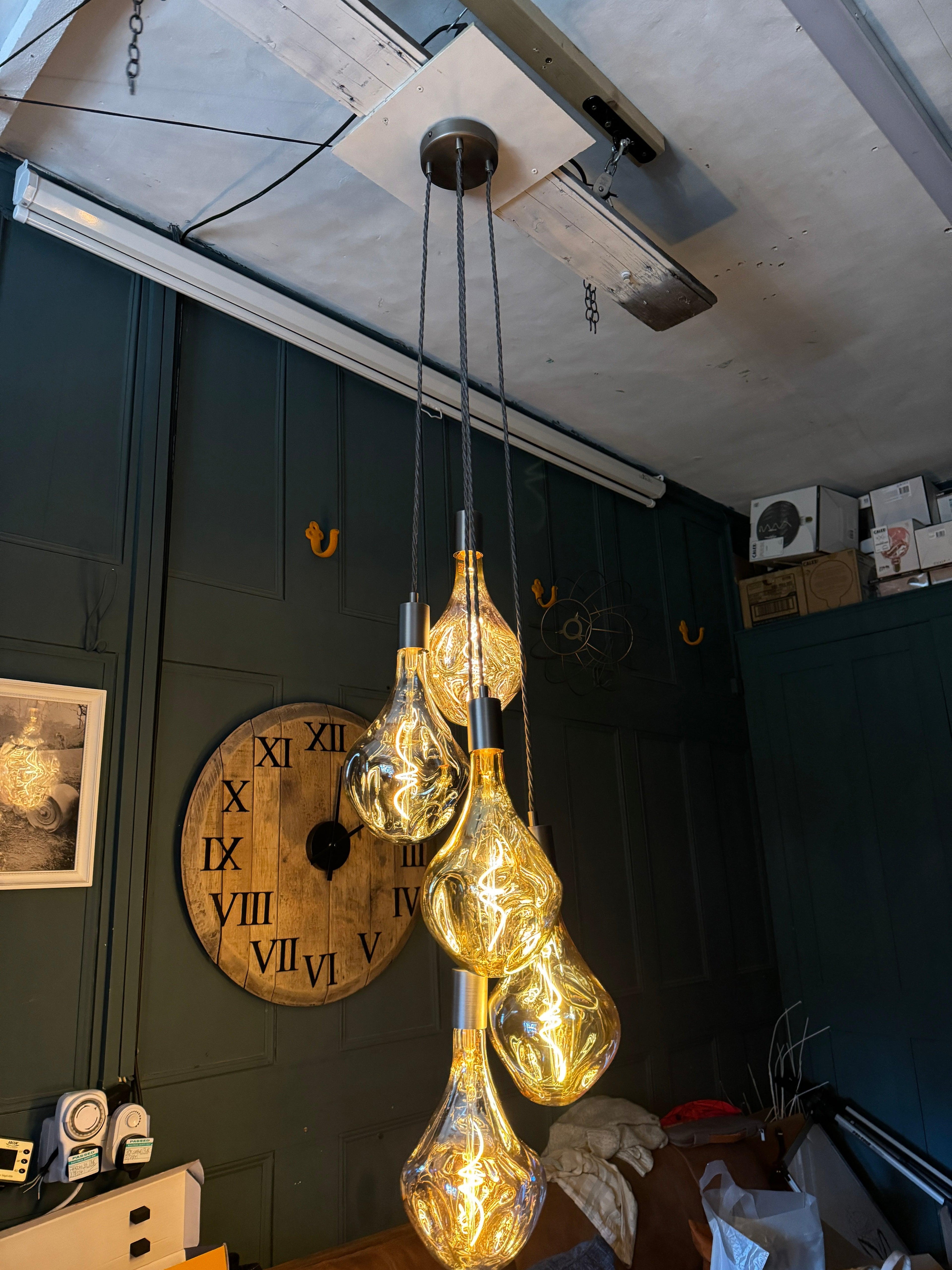 Quintet Evo Cluster Pendant Light MooBoo Home dÉsirer