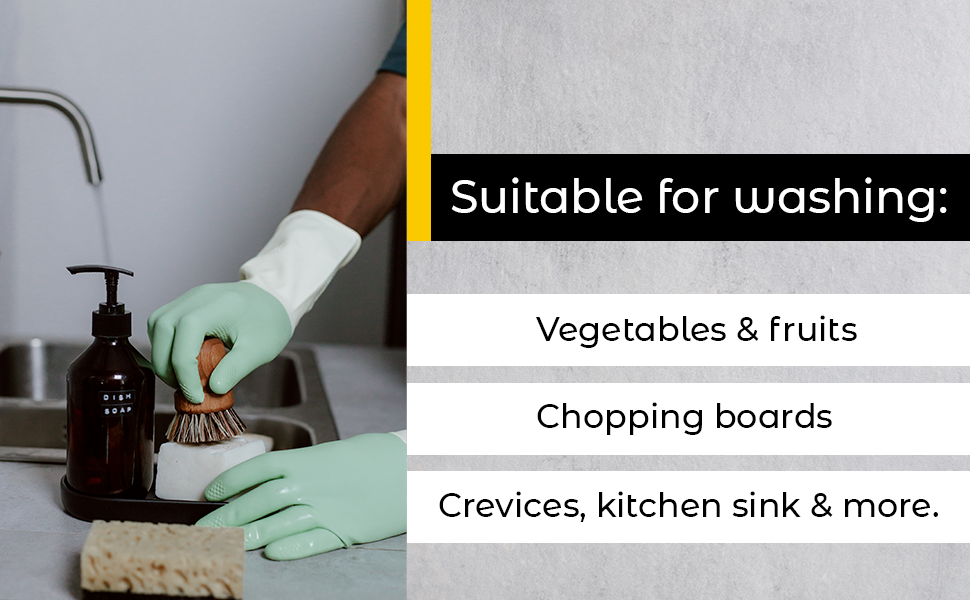 Bamboo Sisal Fiber Dish Brush DC-Choixe dÉsirer