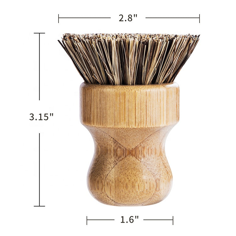 Bamboo Sisal Fiber Dish Brush DC-Choixe dÉsirer
