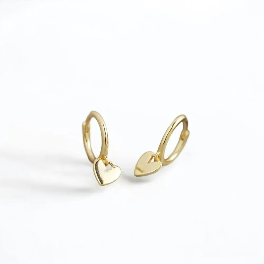 Heart hoop earrings dÉsirer dÉsirer