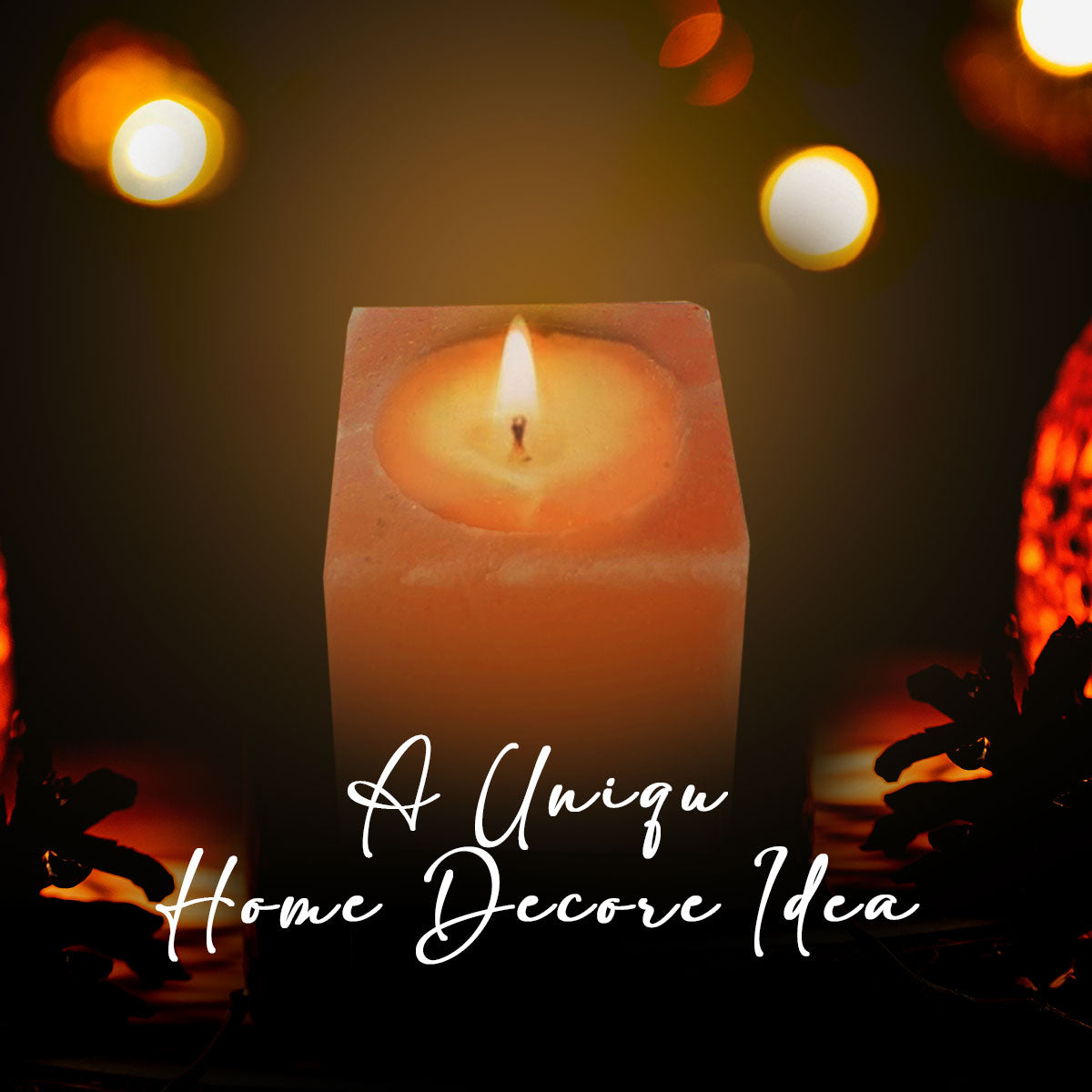 Himalayan Pink Salt Tea Light Holder by Pride of India – Salt Candle Holder – Room Décor Item – Great for Creating an Ambiance – Ideal for Home & Spa Uses – Natural Shape DC-Pride India Brands dÉsirer