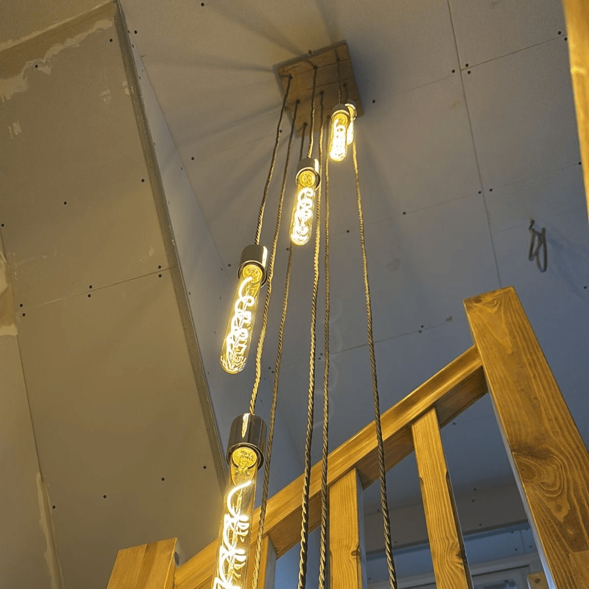 Cascade Chandelier Square 9 bulbs MooBoo Home dÉsirer