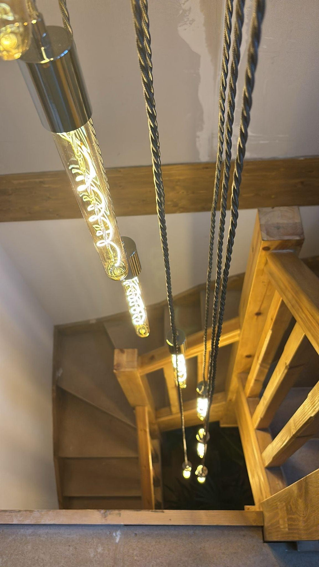 Cascade Chandelier Square 9 bulbs MooBoo Home dÉsirer