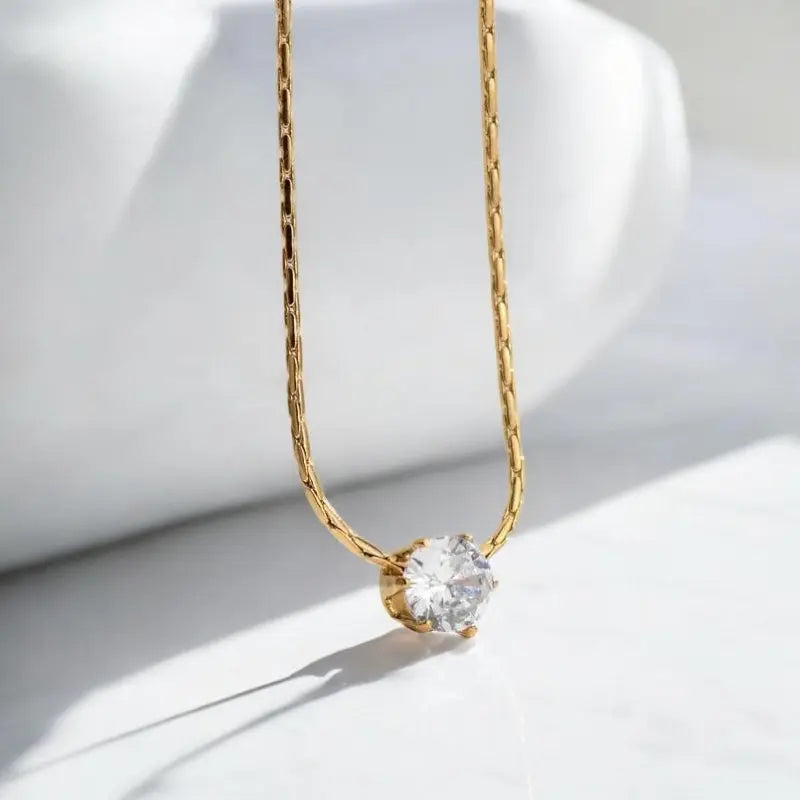 Zircon Pendant Necklace dÉsirer dÉsirer